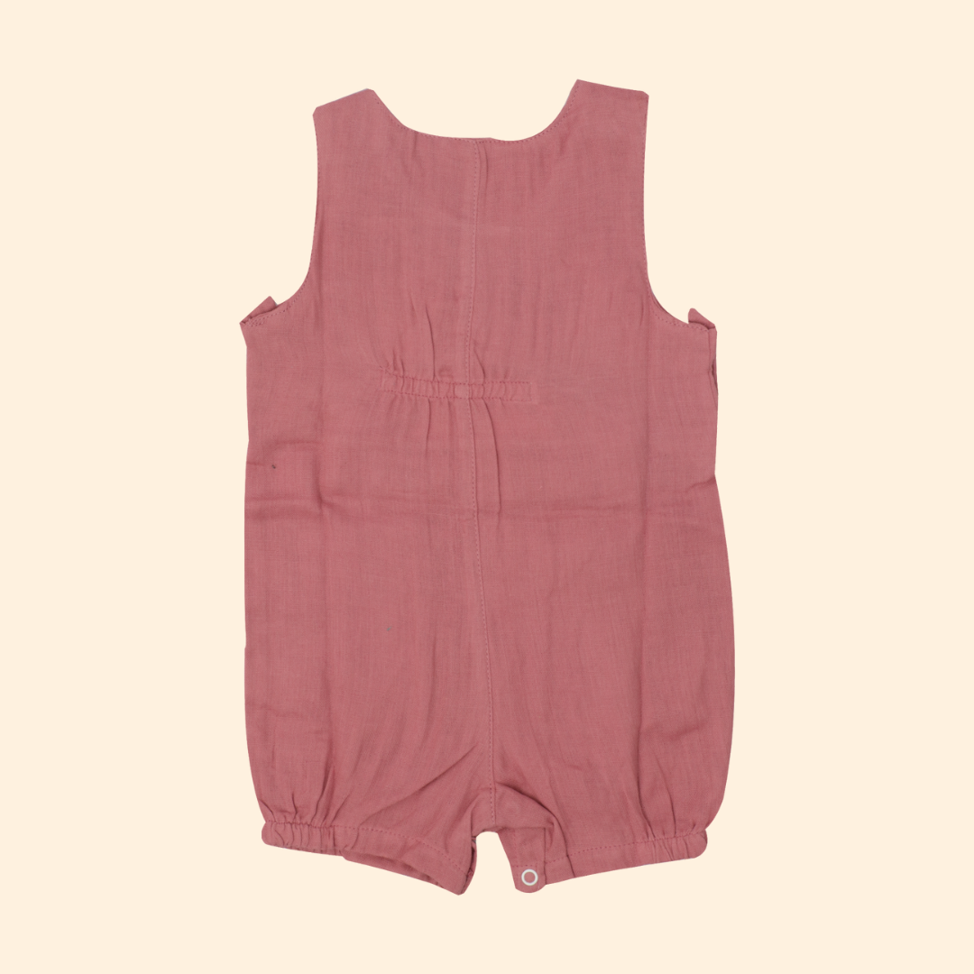 Dreamsky - Crinkled Muslin Romper Pack of 3