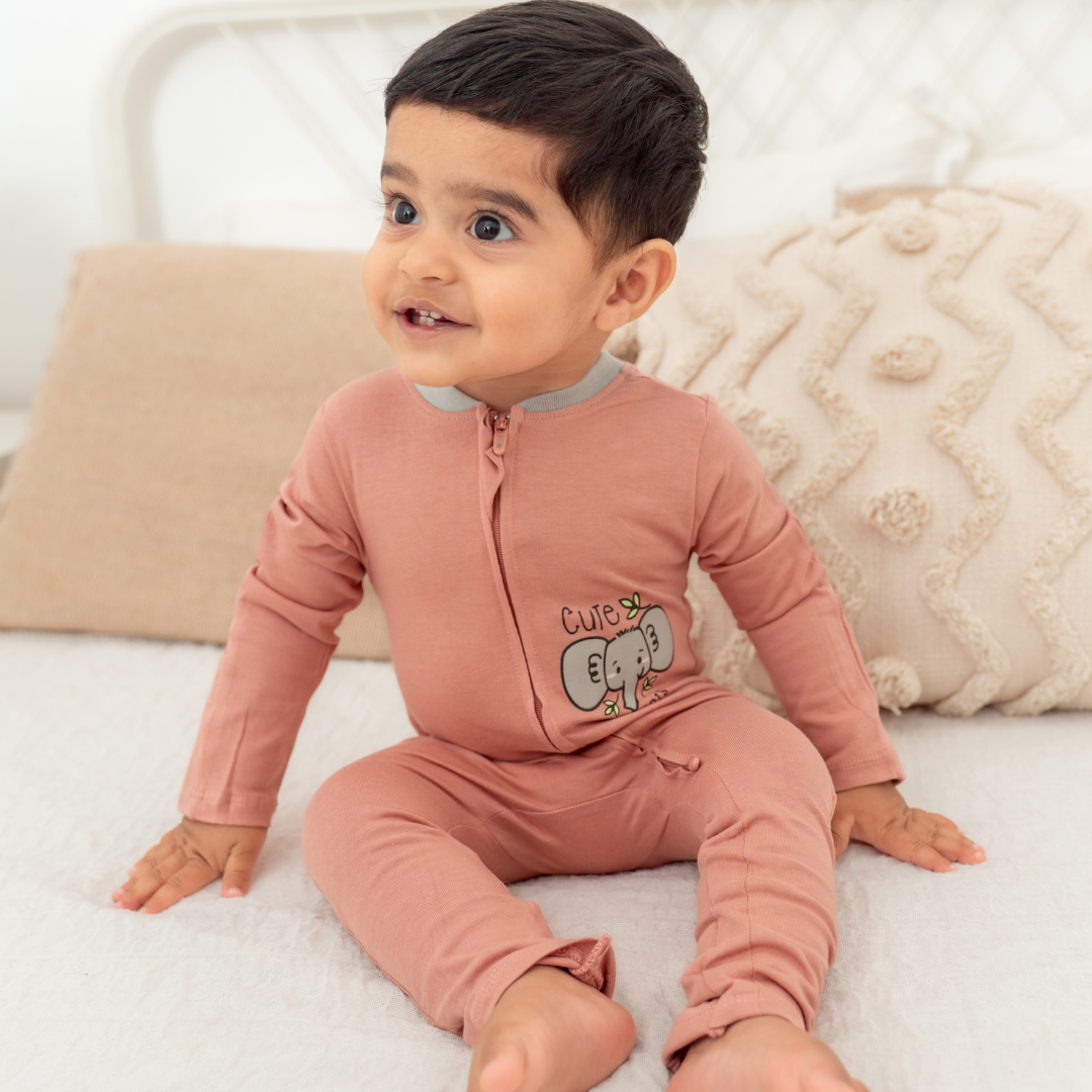 Mini Saurus - Knit Bodysuit