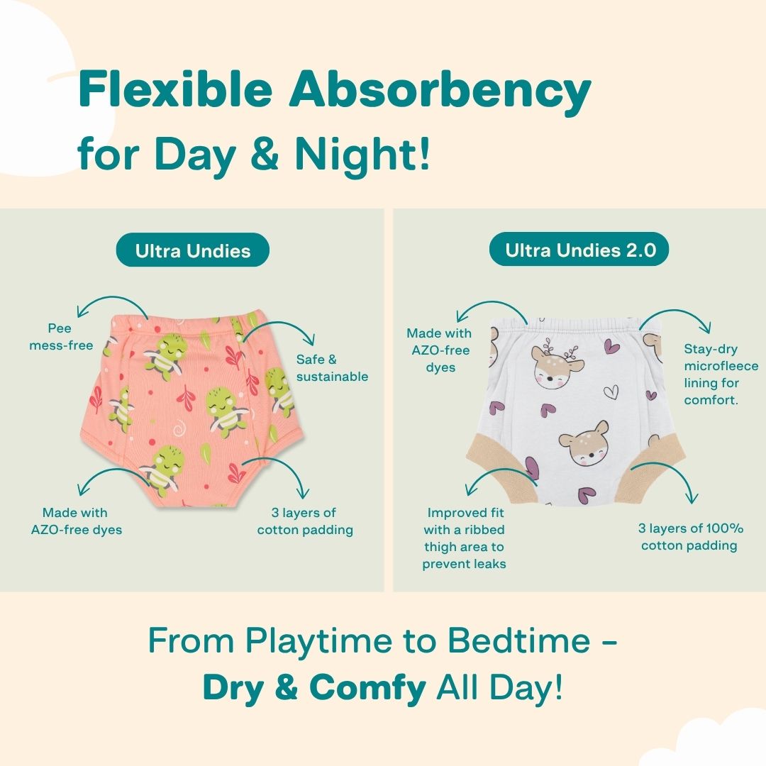 A Toddler Thing Ultra Undies 2.0 (New Padded Underwear) for Babies