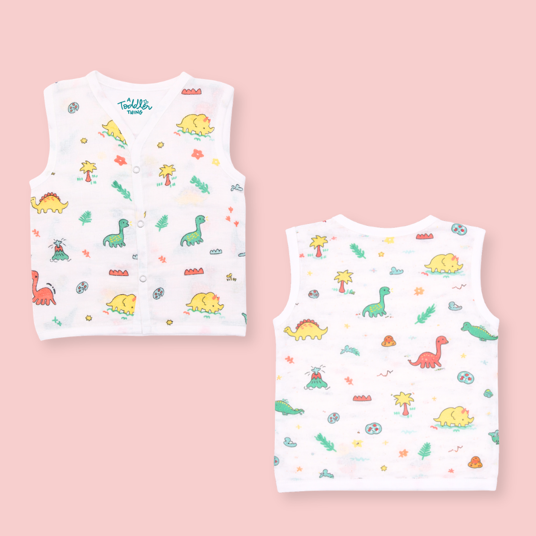 BEST SELLER - Muslin Jabla Button Type for Babies - Combo Packs