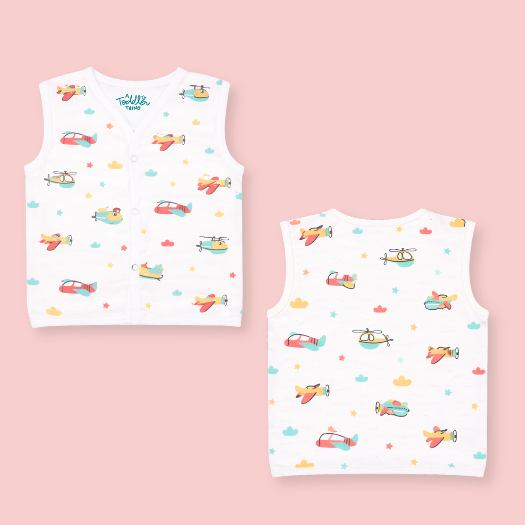 BEST SELLER - Muslin Jabla Button Type for Babies - Combo Packs