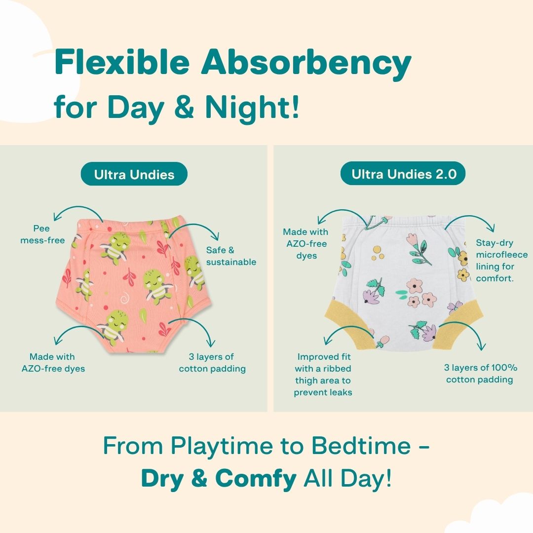 A Toddler Thing Ultra Undies 2.0 (New Padded Underwear) for Babies