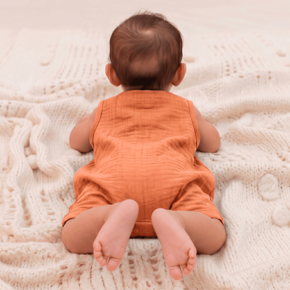 Palm Mist - Crinkled Muslin Jumpsuit