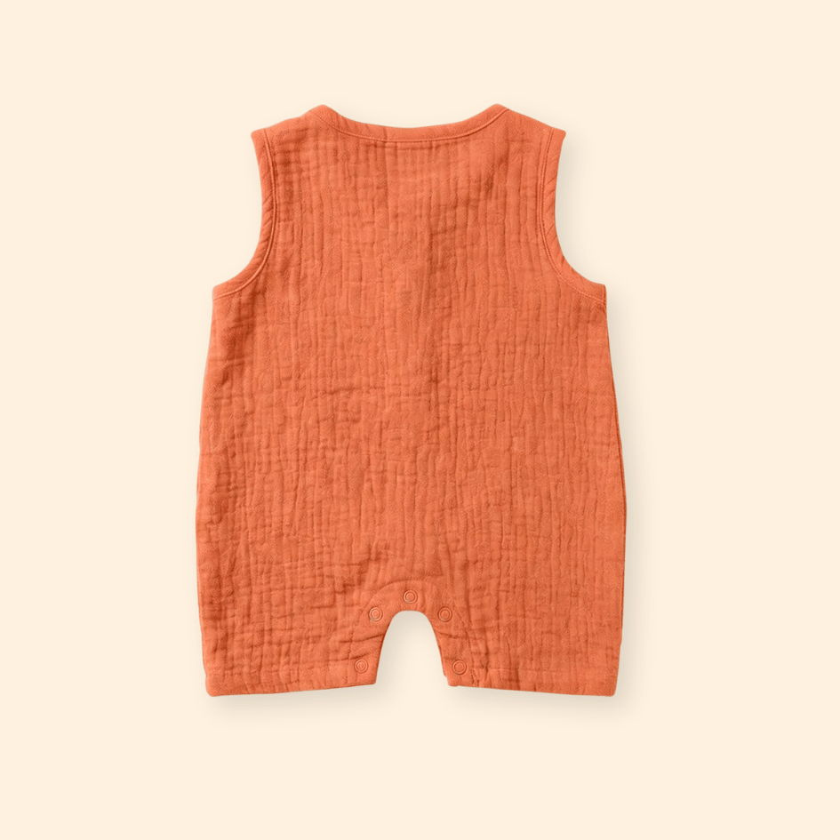 Palm Mist - Crinkled Muslin Jumpsuit