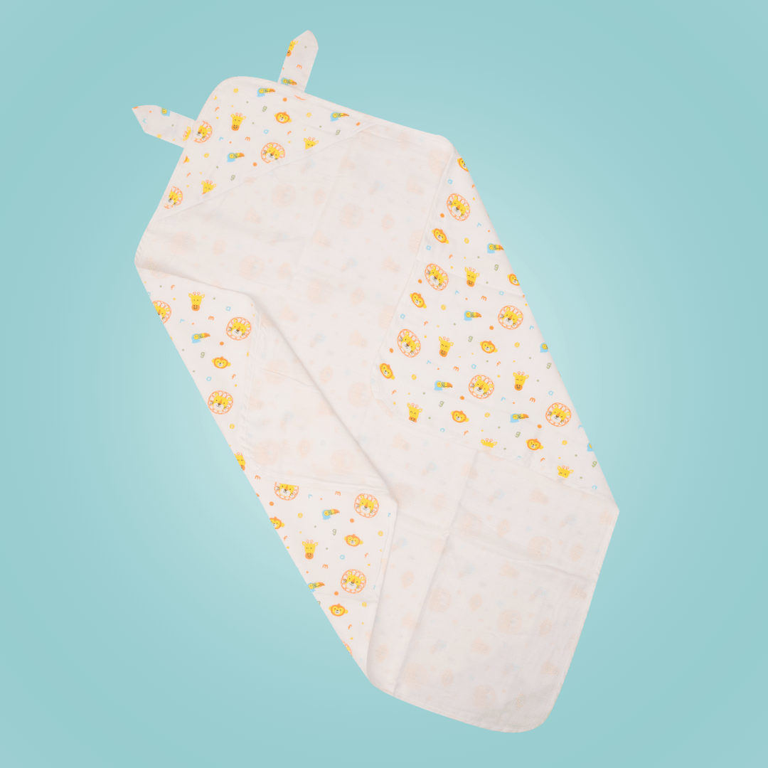 Doodle - Muslin Hooded Towel