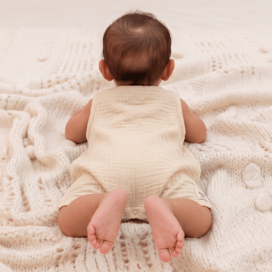 Palm Mist - Crinkled Muslin Jumpsuit