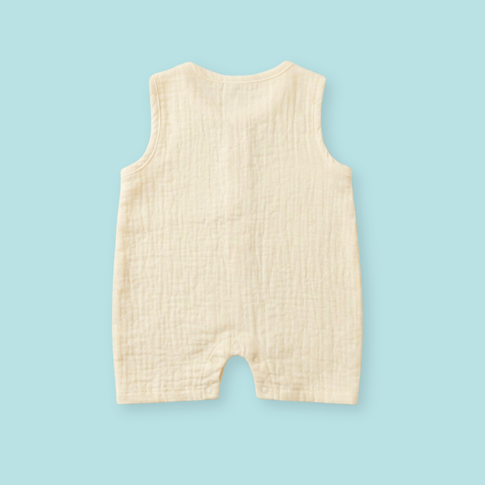 Palm Mist - Crinkled Muslin Jumpsuit