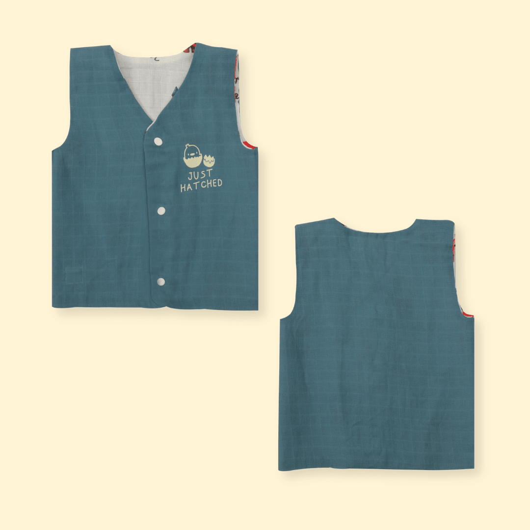 London Bridge - Reversible Muslin Jabla (Pack of 1)