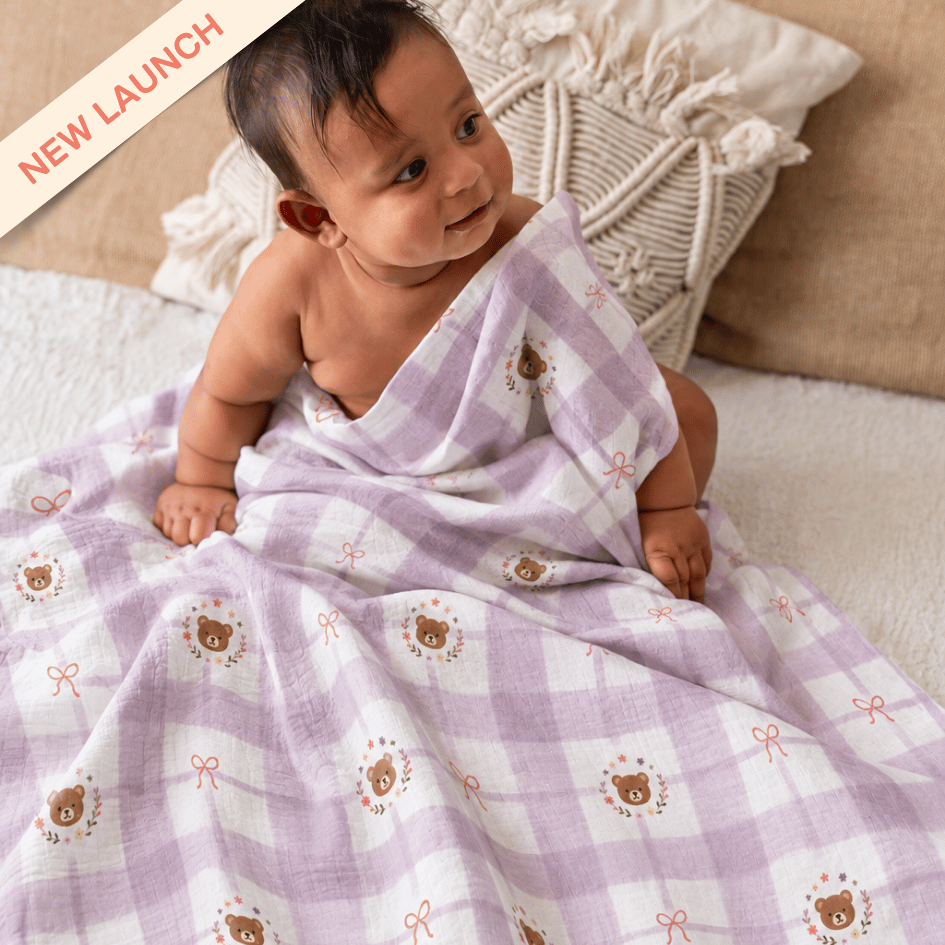 Daisy Play - Muslin Bath Towel