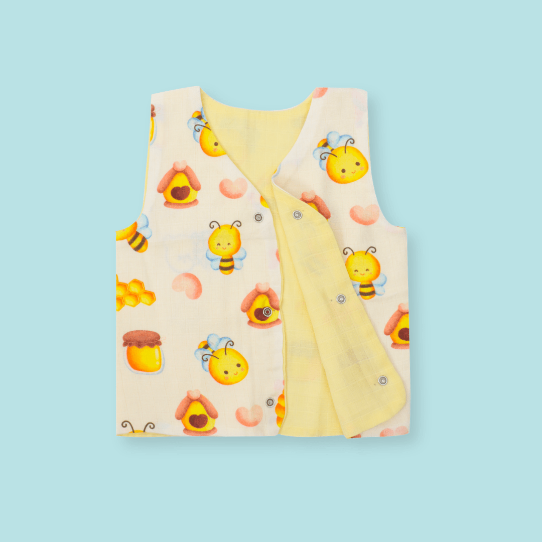 Bon Veggie - Reversible Muslin Jabla (Pack of 2)
