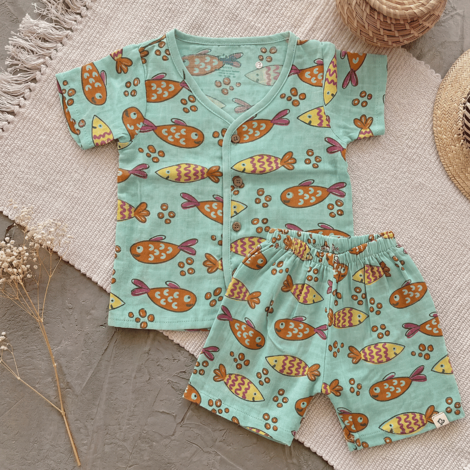 Toddler Tales - Muslin Top and Shorts