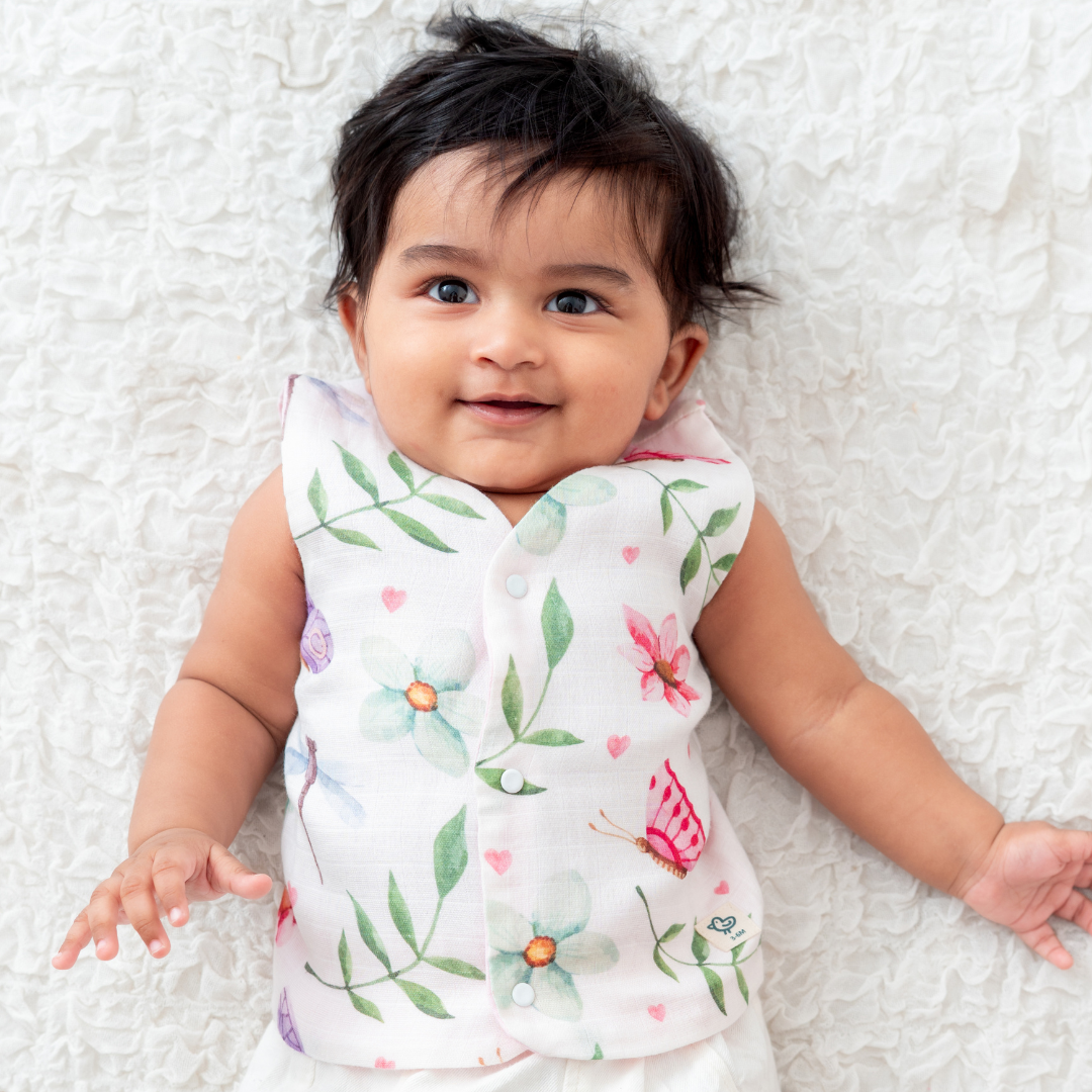 London Bridge - Reversible Muslin Jabla (1 piece)