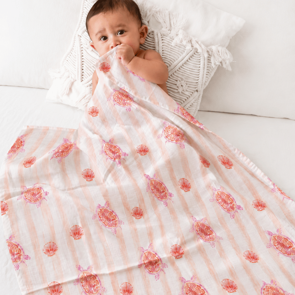 Daisy Play - Muslin Bath Towel
