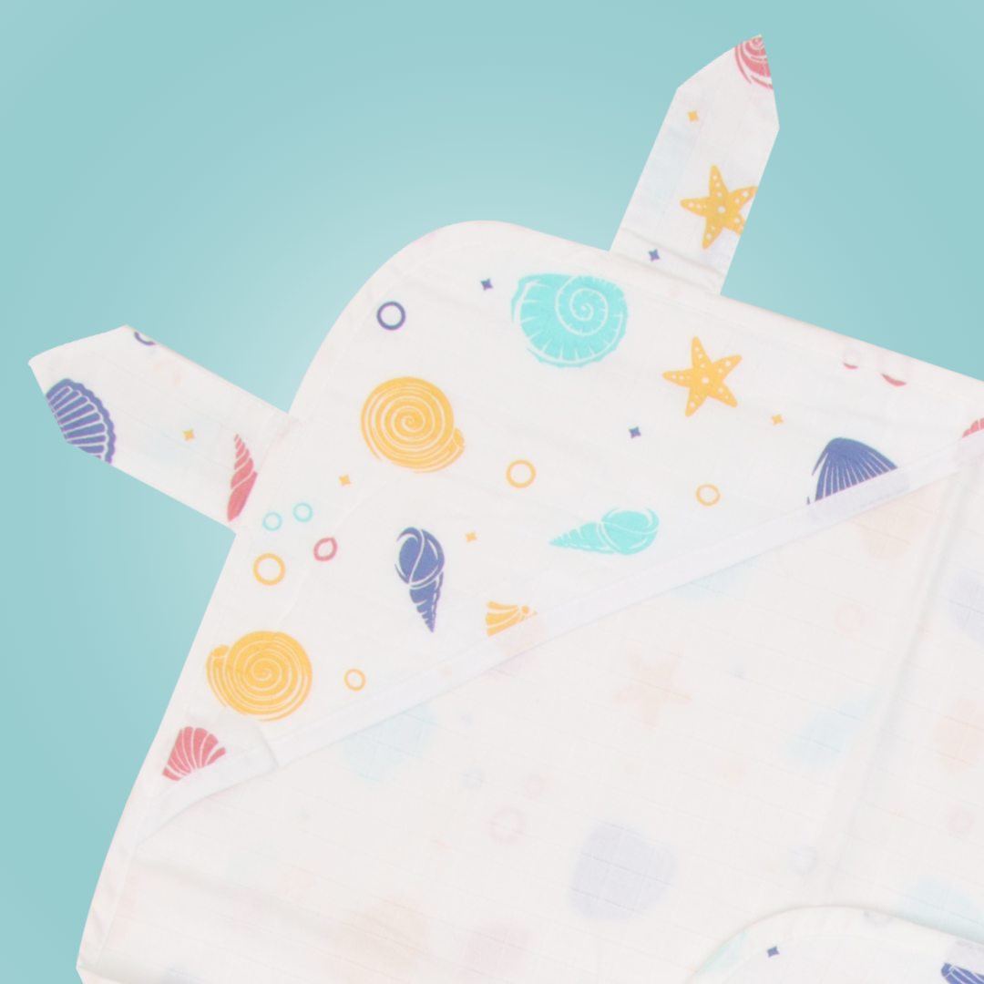 Count Down - Muslin Hooded Towel