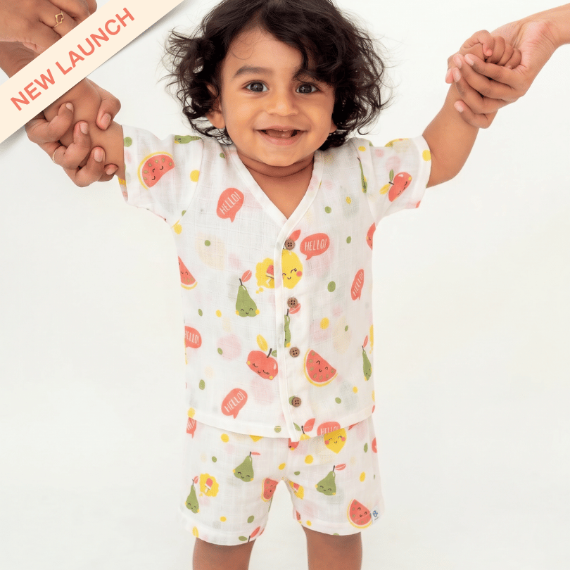 Sea Shell - Muslin Top and Shorts
