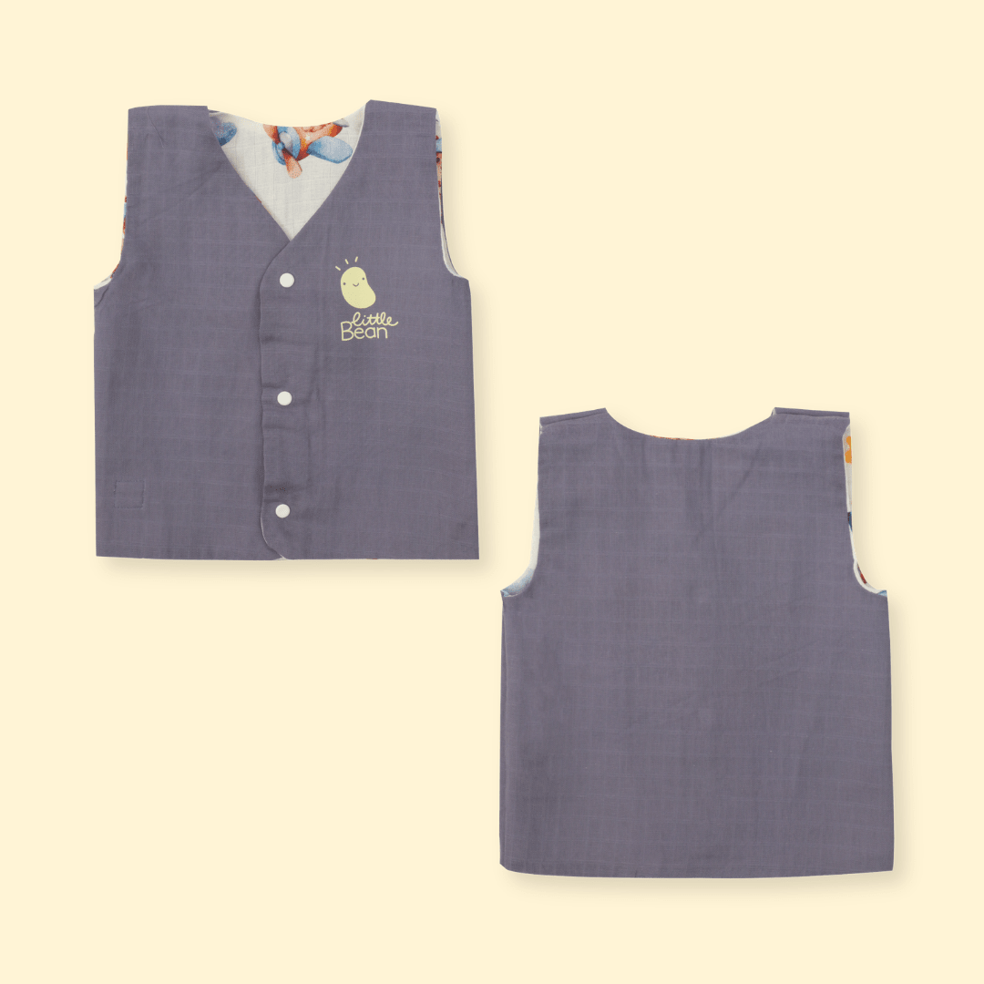 London Bridge - Reversible Muslin Jabla (Pack of 1)