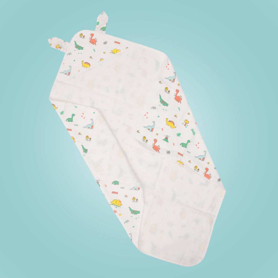 Doodle - Muslin Hooded Towel