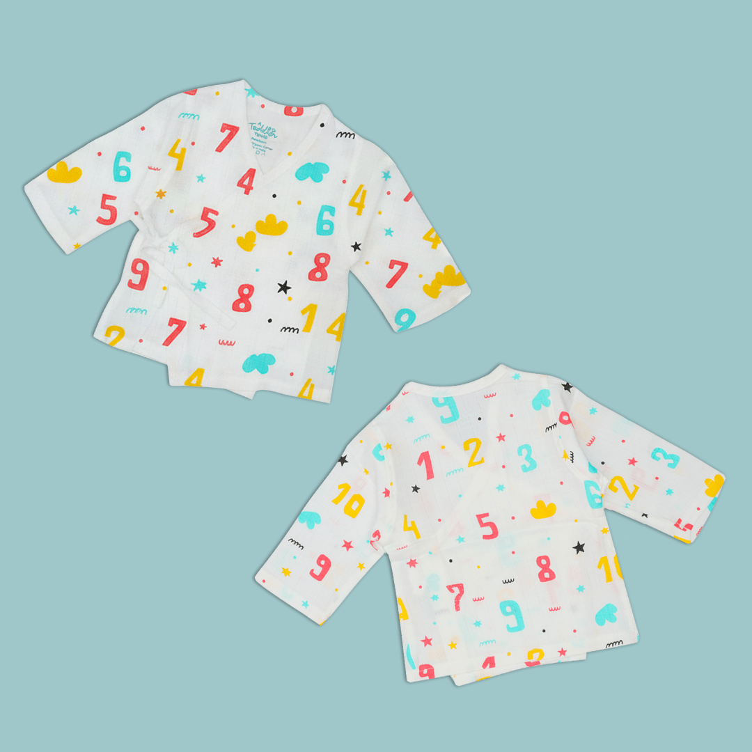 Muslin Full Sleeve Knot Top Combo - Pack of 3