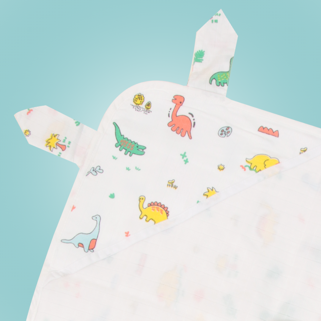 Count Down - Muslin Hooded Towel