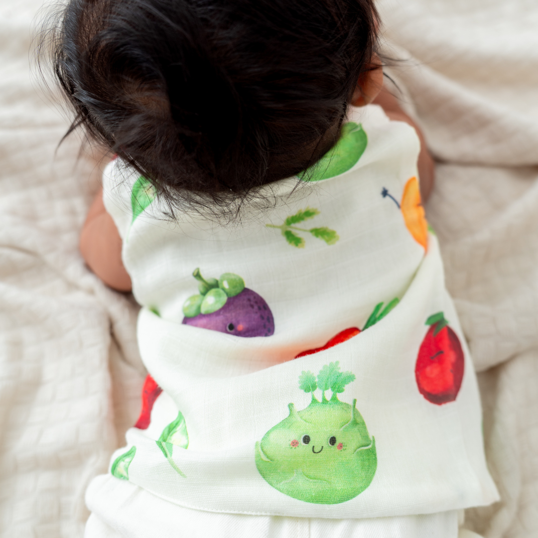 London Bridge - Reversible Muslin Jabla (1 piece)