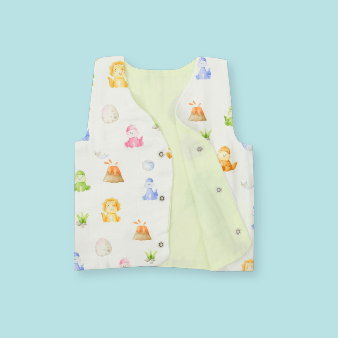 Bon Veggie - Reversible Muslin Jabla (Pack of 2)