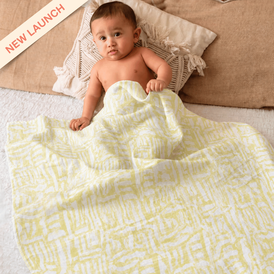 Daisy Play - Muslin Bath Towel