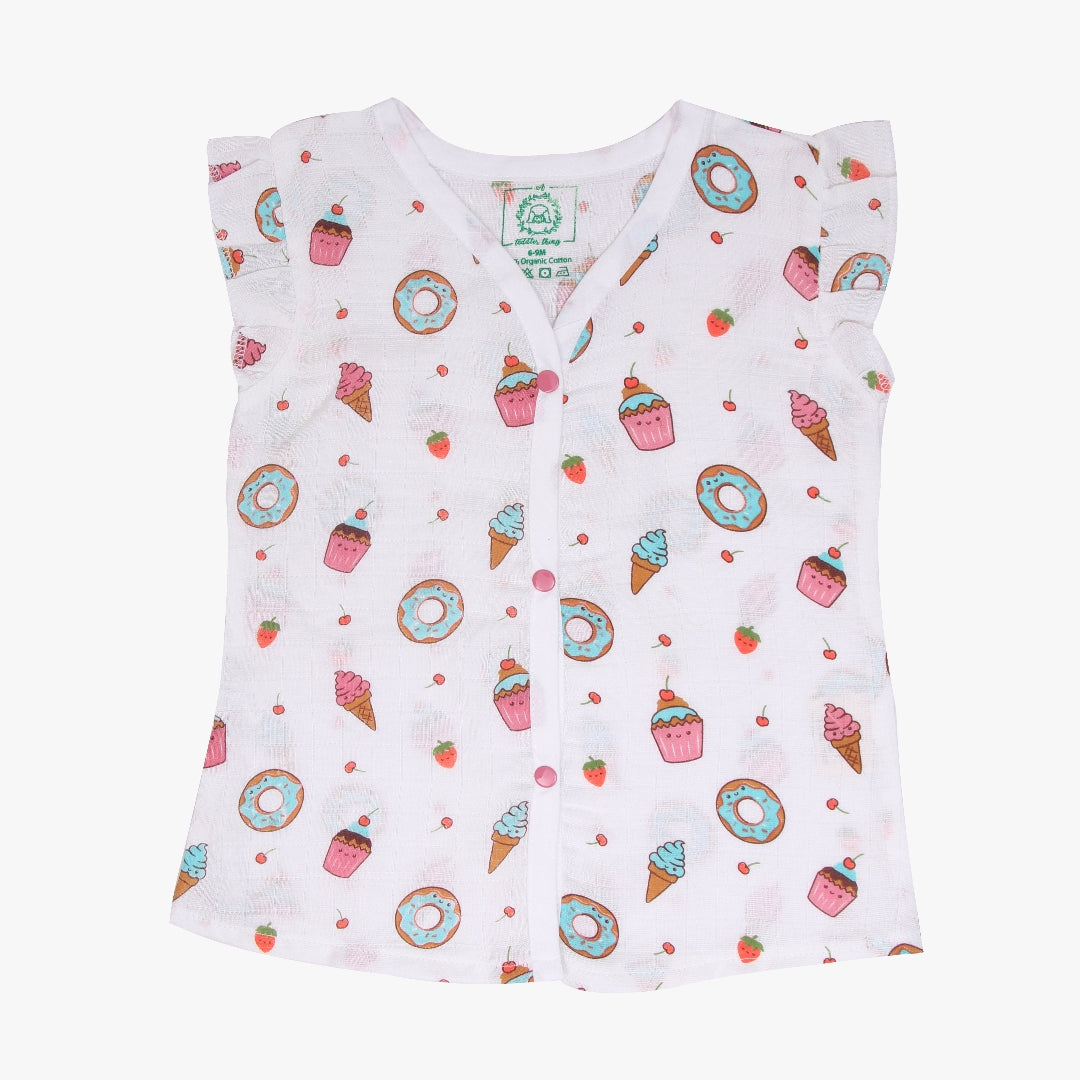 Muslin Sleep Suit Girls