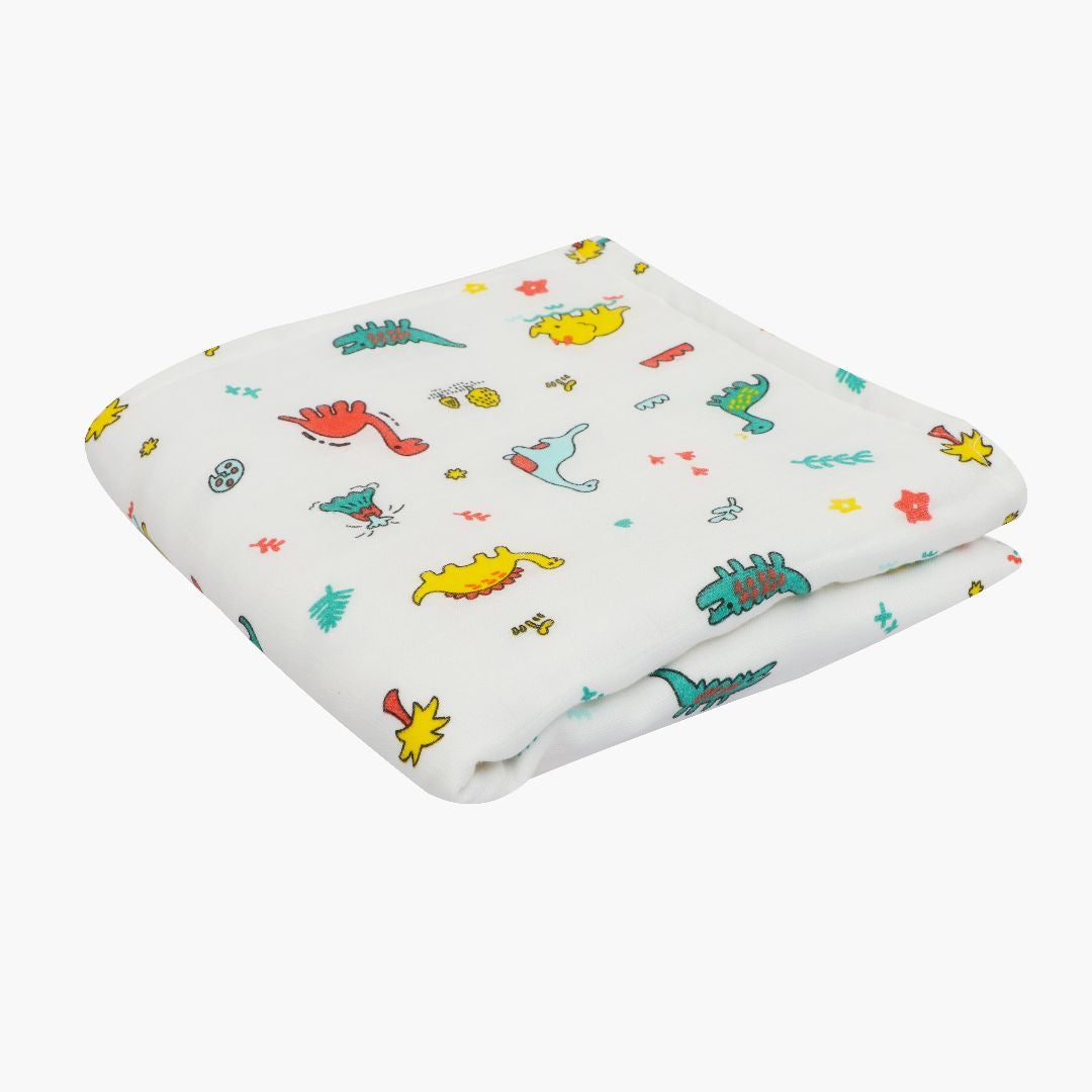 Whale star - Muslin 3 layer Blankets for babies