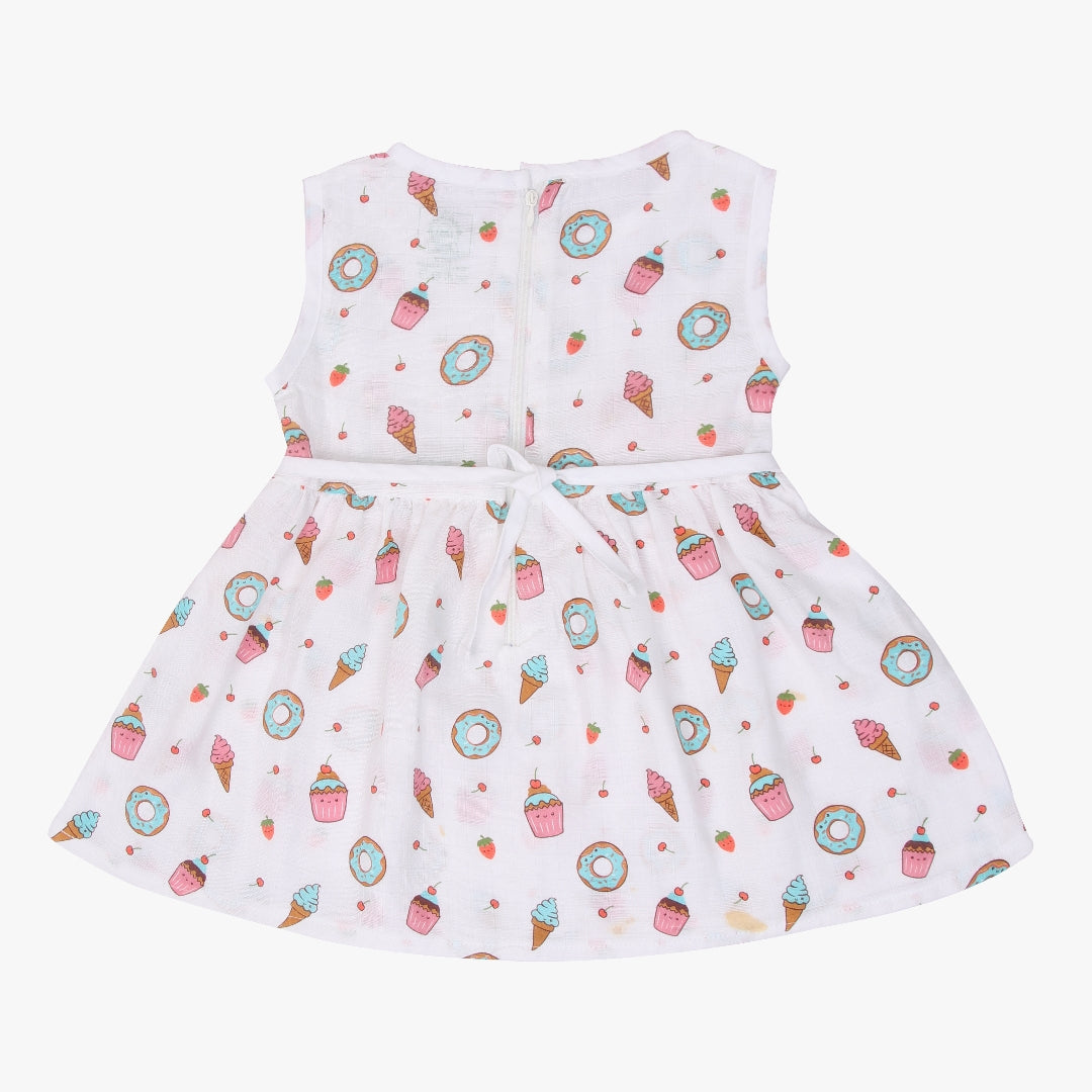 Sugar Rush - Muslin Bow Frock
