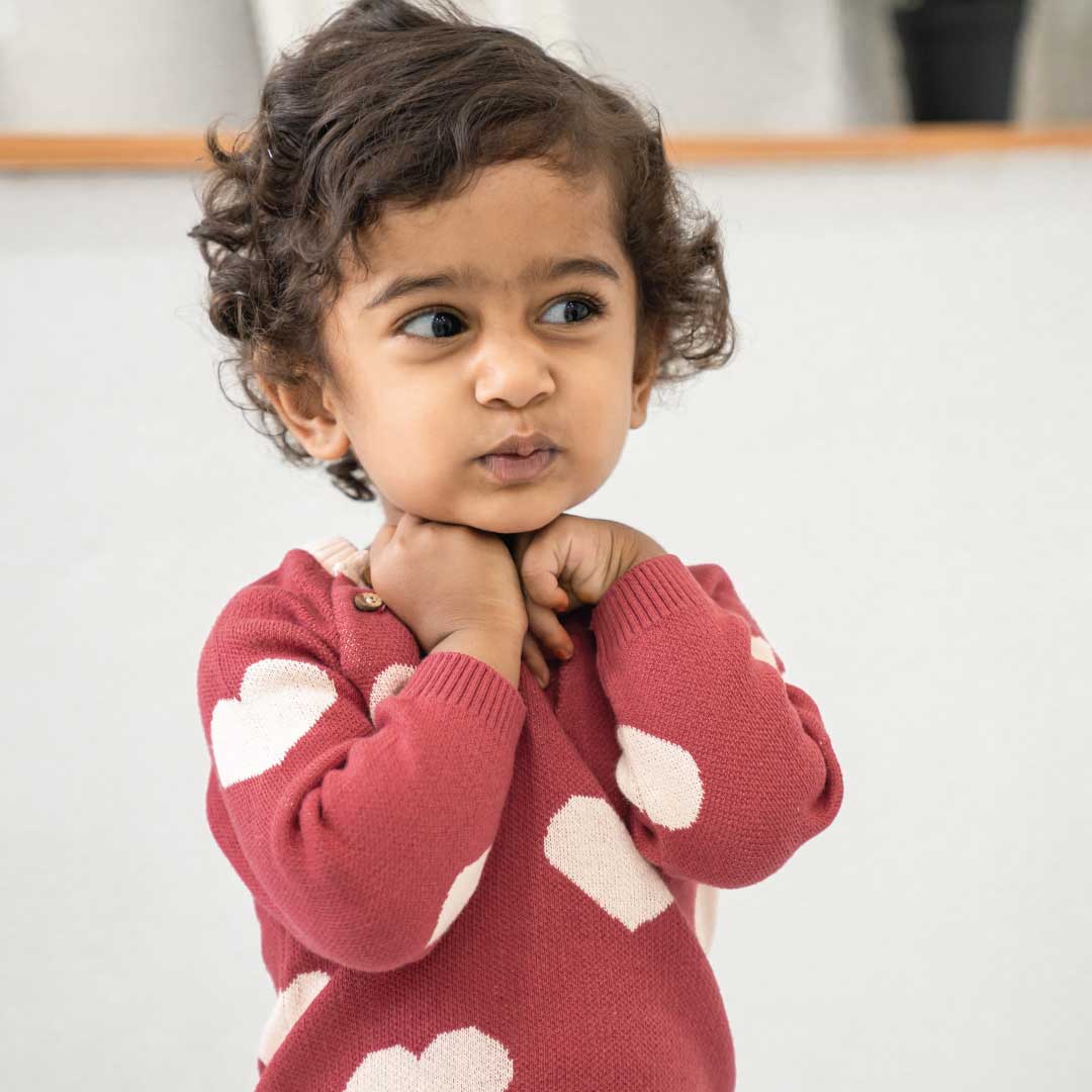 Heart Melt  Full Sleeve Sweater