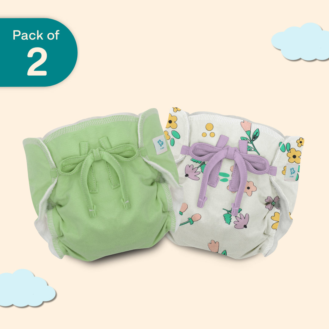 Minty Flora - Ultra Nappies 2.0 (Pack of 2)