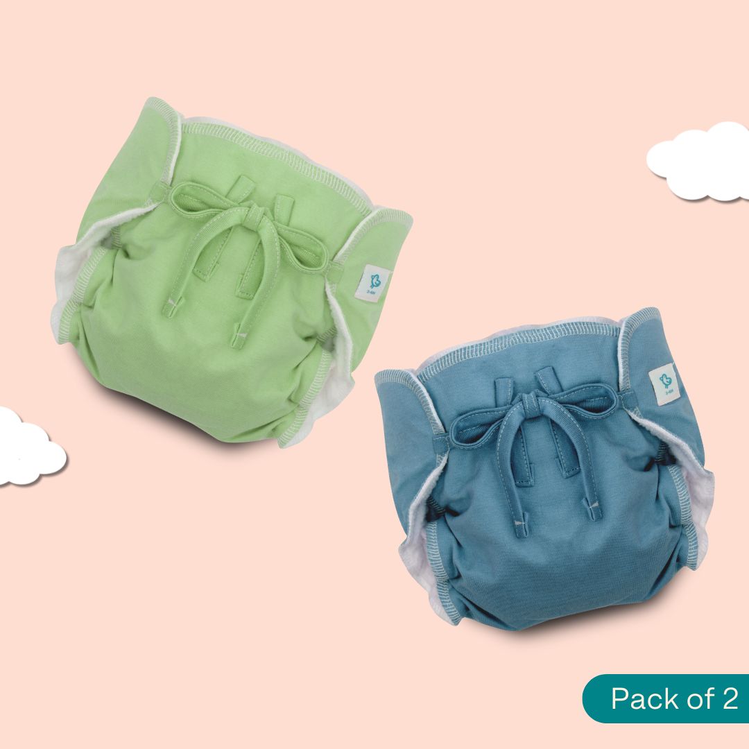 Minty Sky - Ultra Nappies 2.0 (Pack of 2)