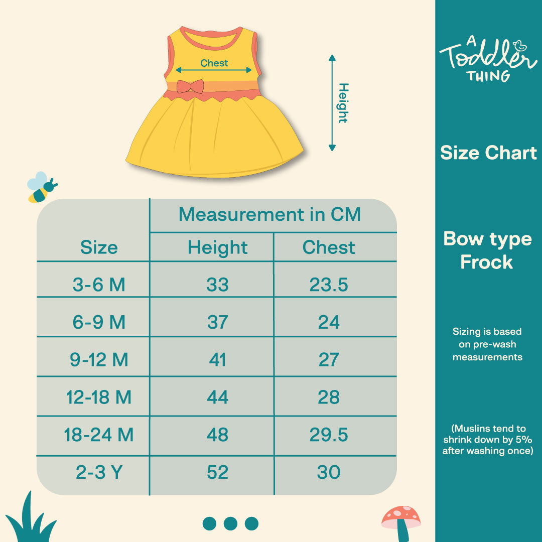 Jumbo the Elephant - Muslin Bow Frock