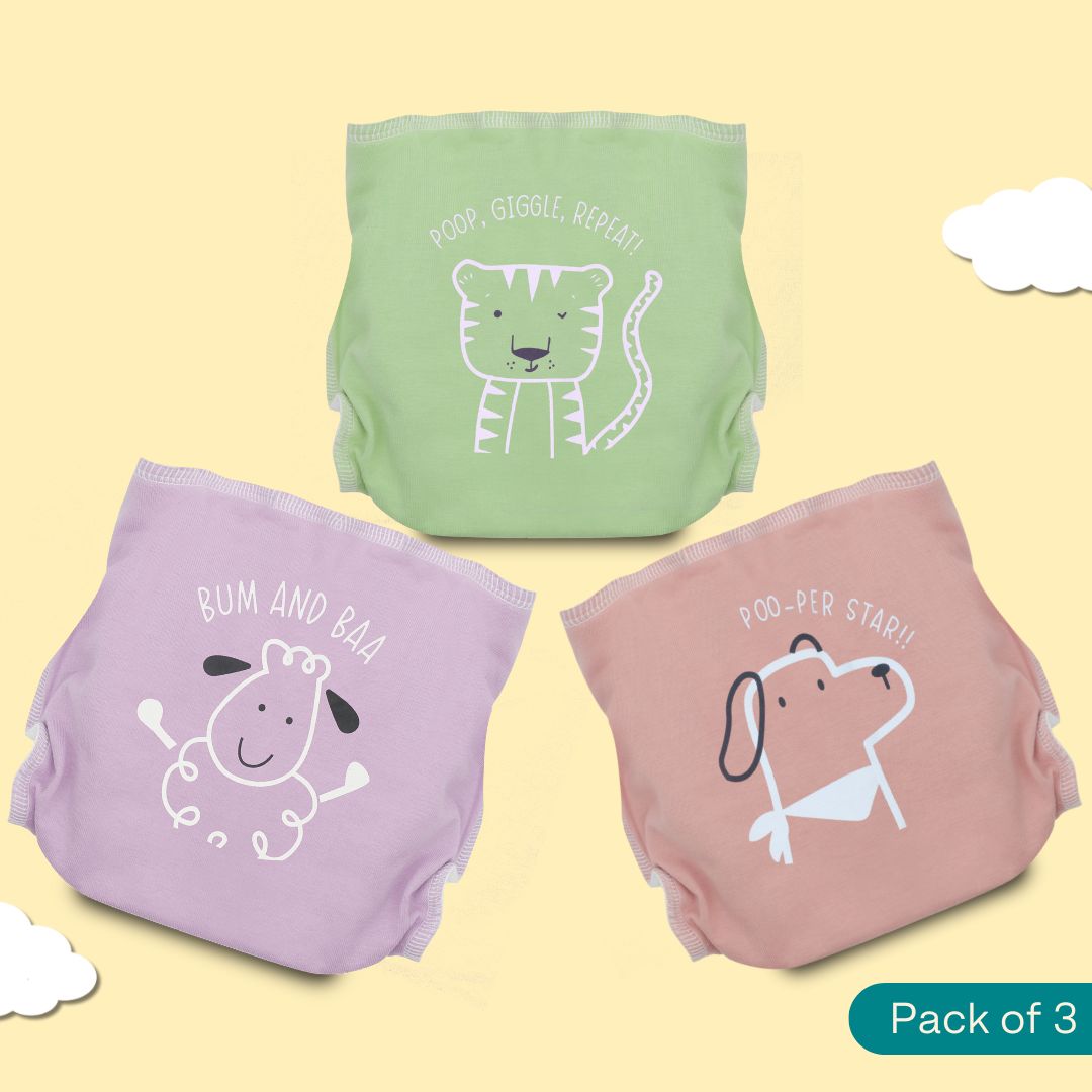 Pastelicious - Ultra Nappies 2.0 (Pack of 3)