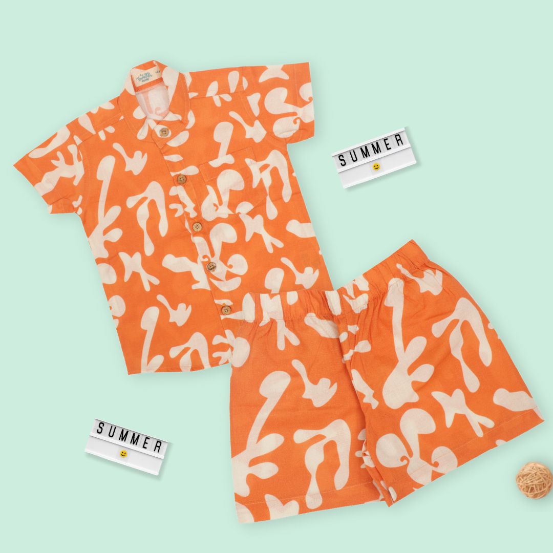 Breezicano - Mulmul Cotton Co ord Set Pack of 2