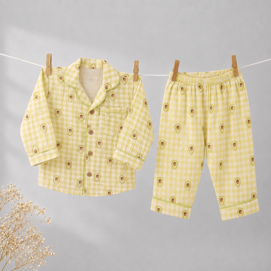 Avo Cuddle - Double Muslin Sleepsuit