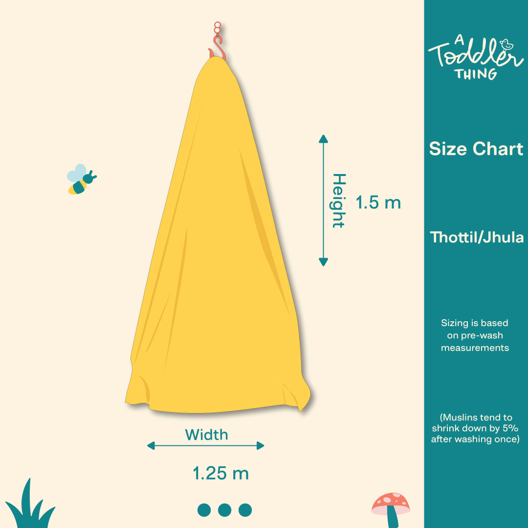 Candy Pop - Thottil/Jhula/Cotton Cloth Cradle