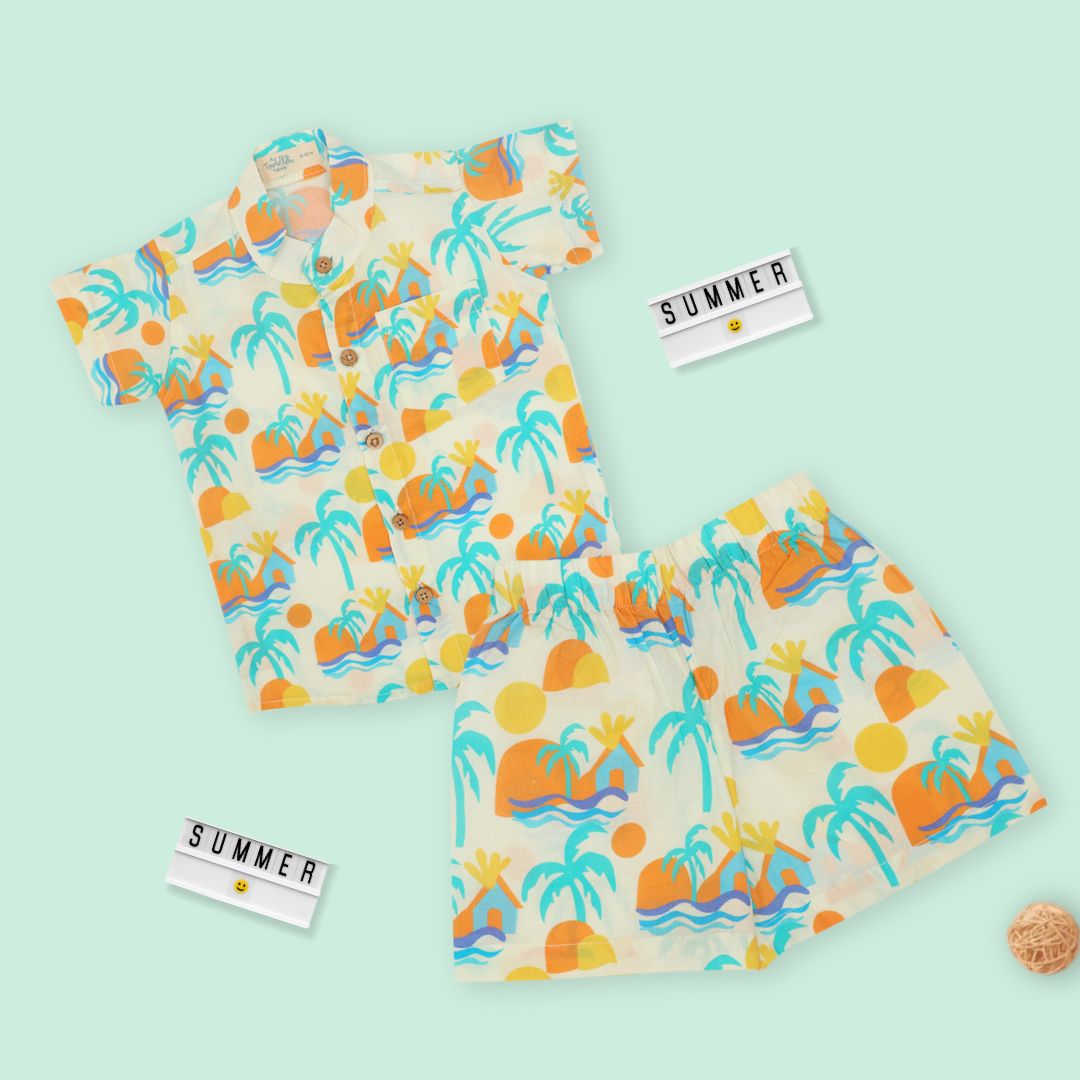 Urban Wild - Mulmul Cotton Coord Set