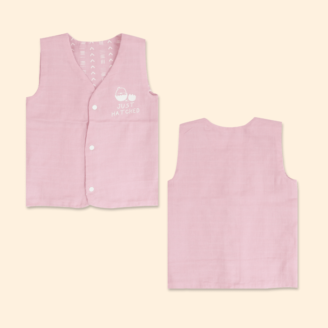 Ink Drop - Reversible Muslin Jabla (Pack of 1)