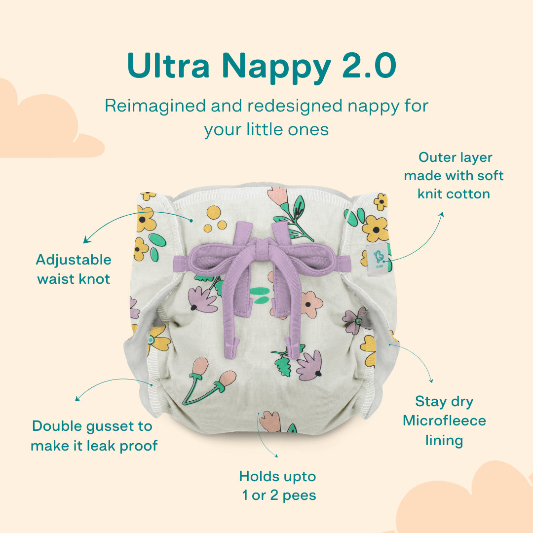 Little Roar Stories - Ultra Nappies 2.0 (Pack of 3)