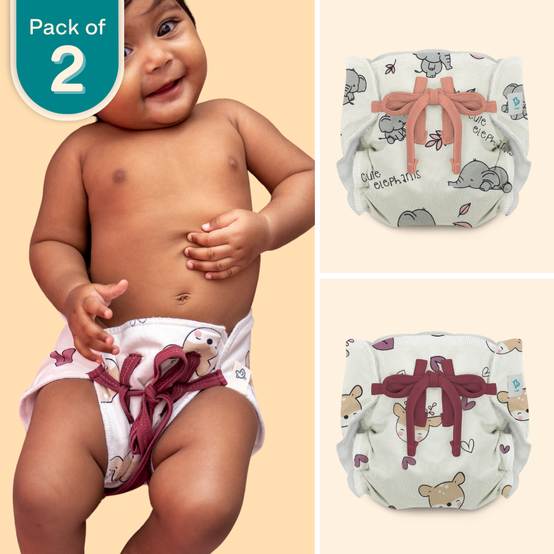 Baby Heart - Ultra Nappies 2.0 (Pack of 2)