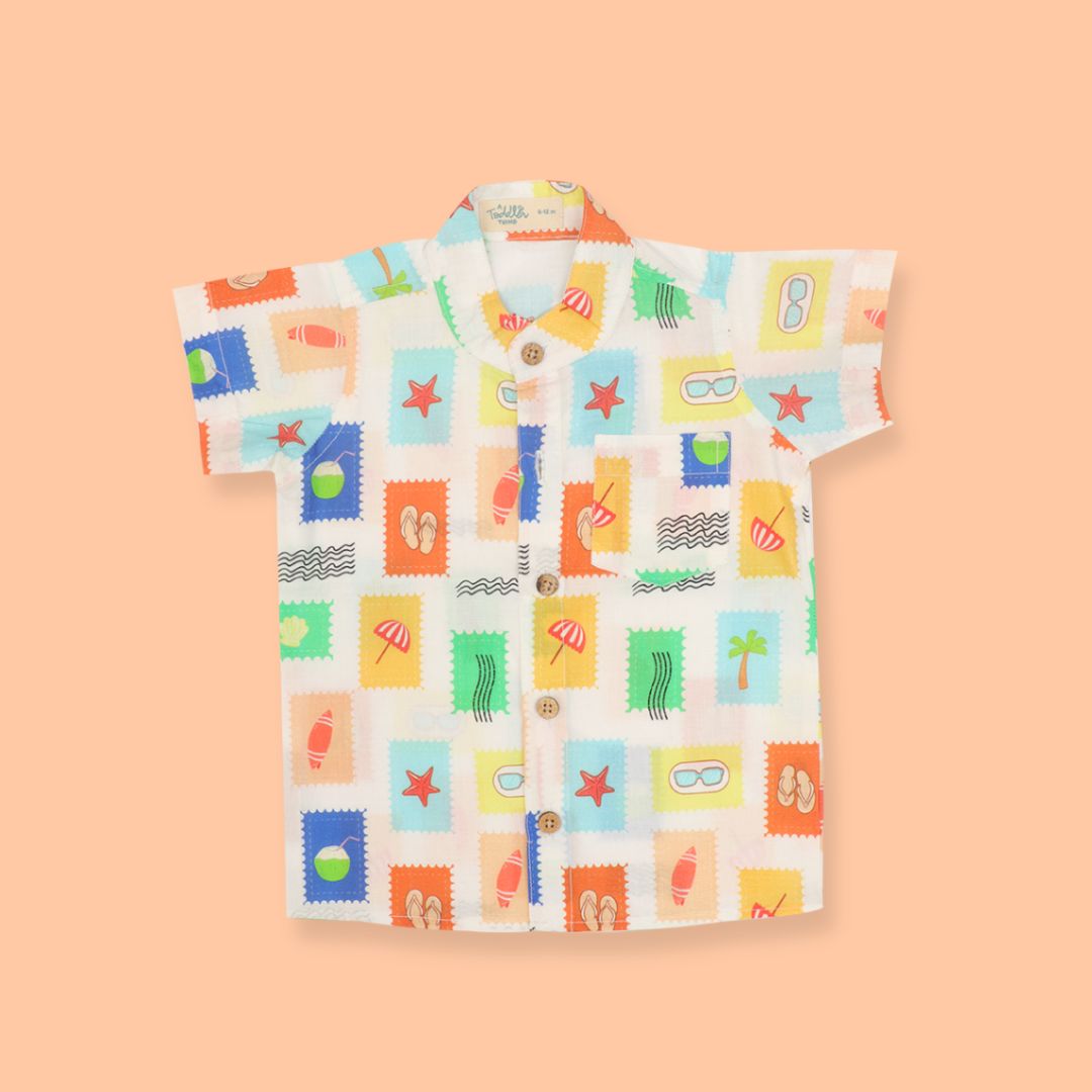Stampscape - Mulmul Cotton Coord Set
