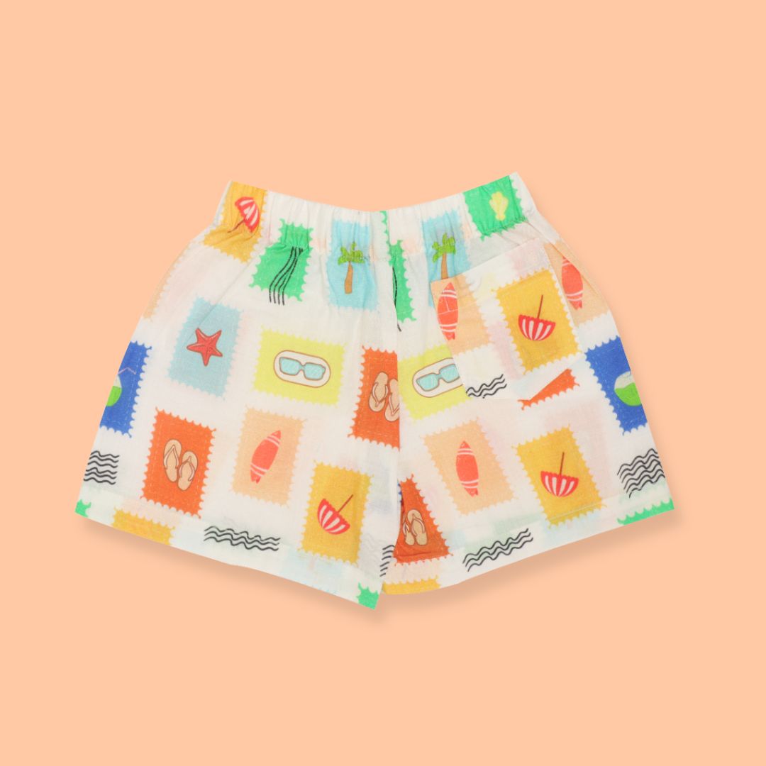 Urban Wild - Mulmul Cotton Coord Set