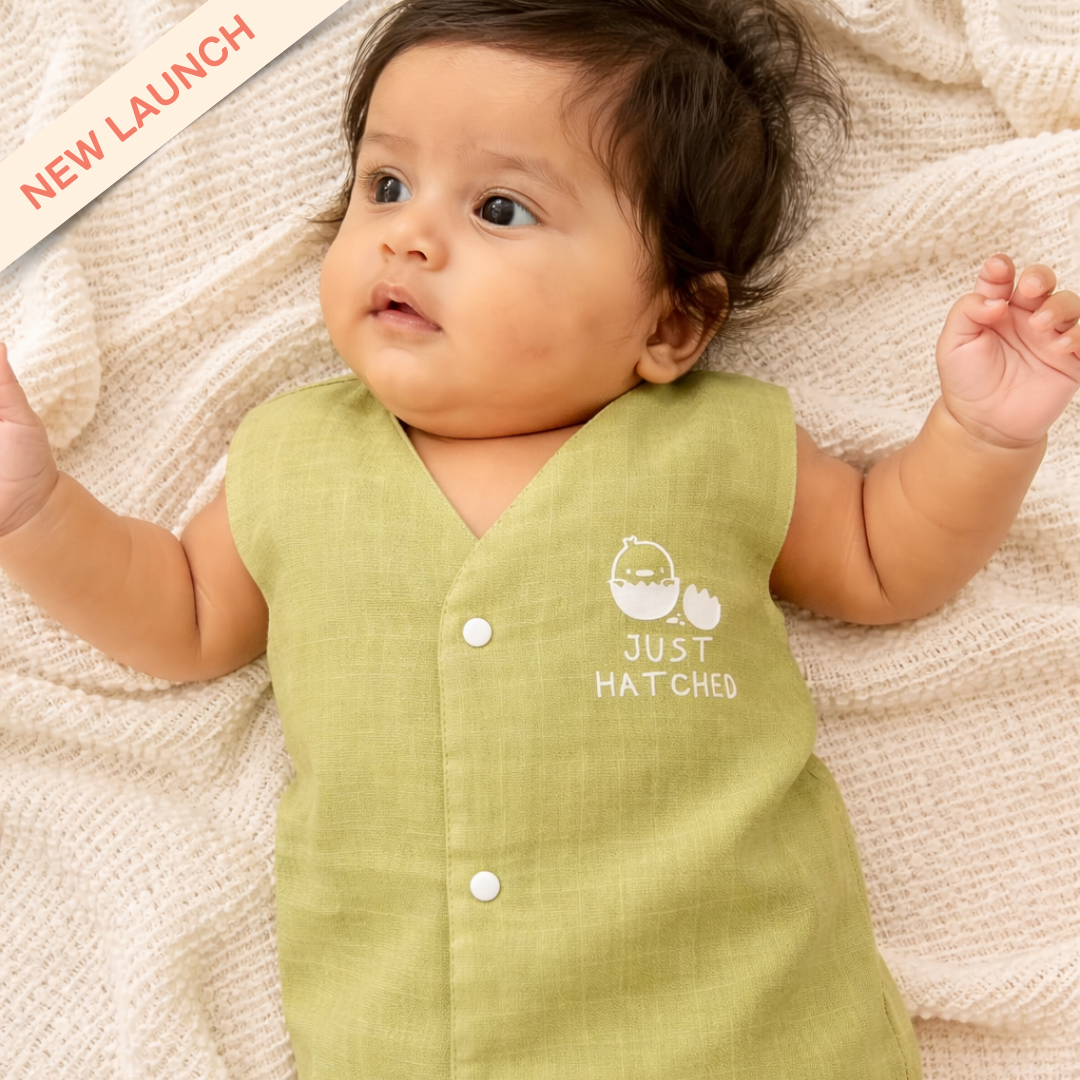 Tiny Tomato - Reversible Muslin Jabla (Pack of 1)