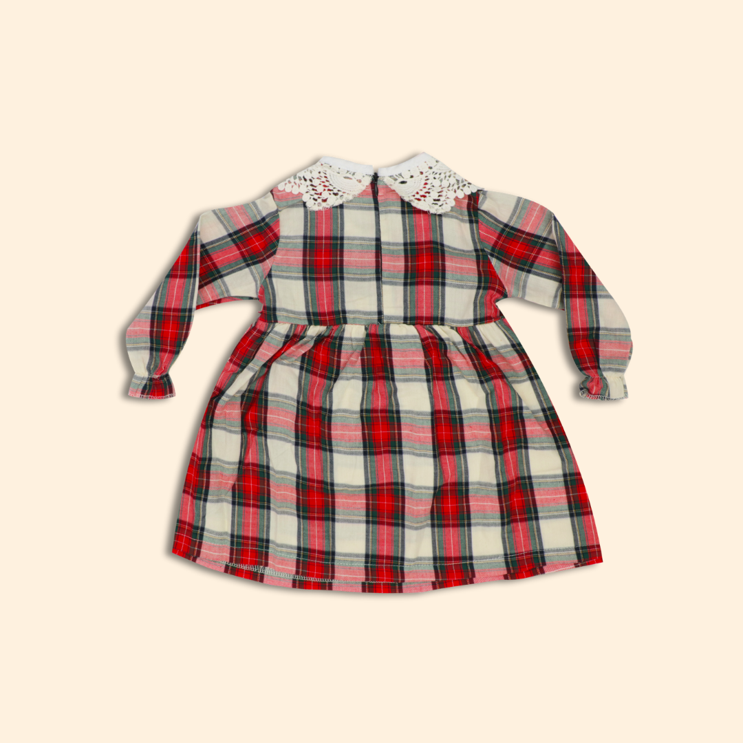 Berry Blocks - Full Sleeve Frock