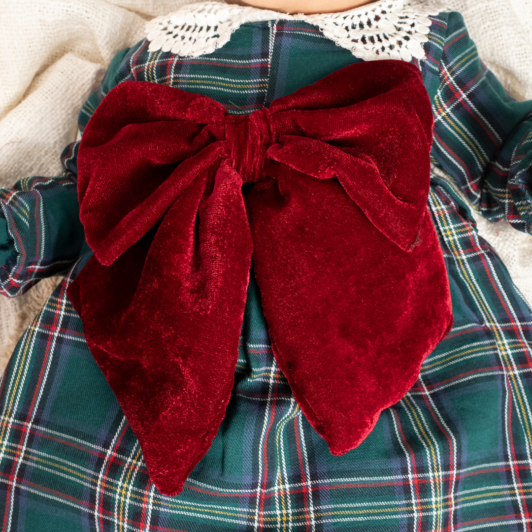 Berry Blocks - Full Sleeve Frock