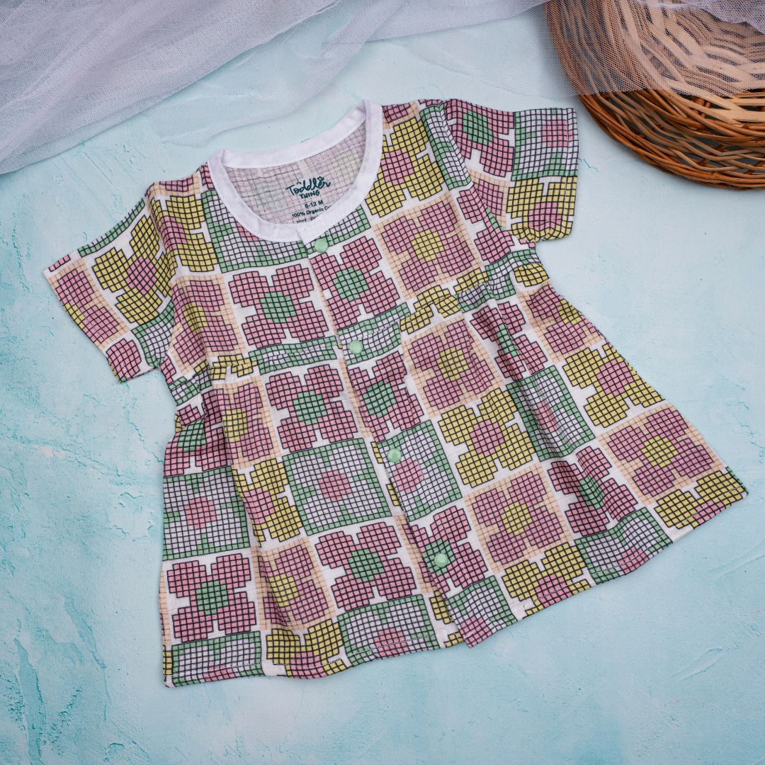 Toddler Tales - Muslin Button Frock