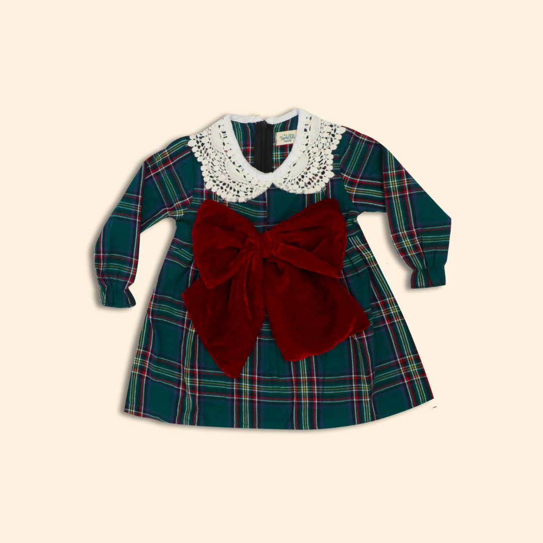 Berry Blocks - Full Sleeve Frock