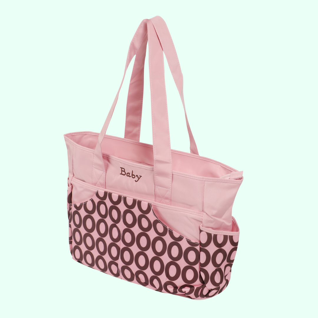 Choco Pink Diaper Bag - Main Image