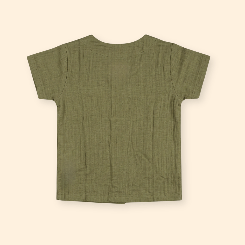 Rusty Prickle - Crinkled Muslin Co-ord Set